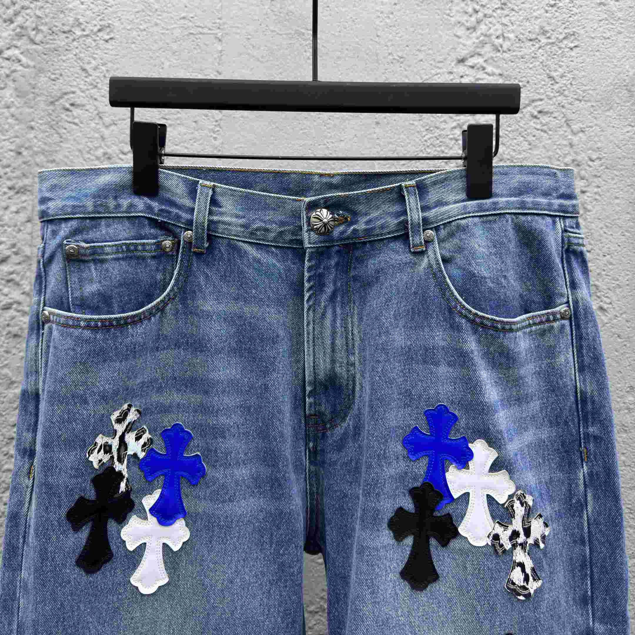 Chrome Hearts Jeans - EUR FASHION