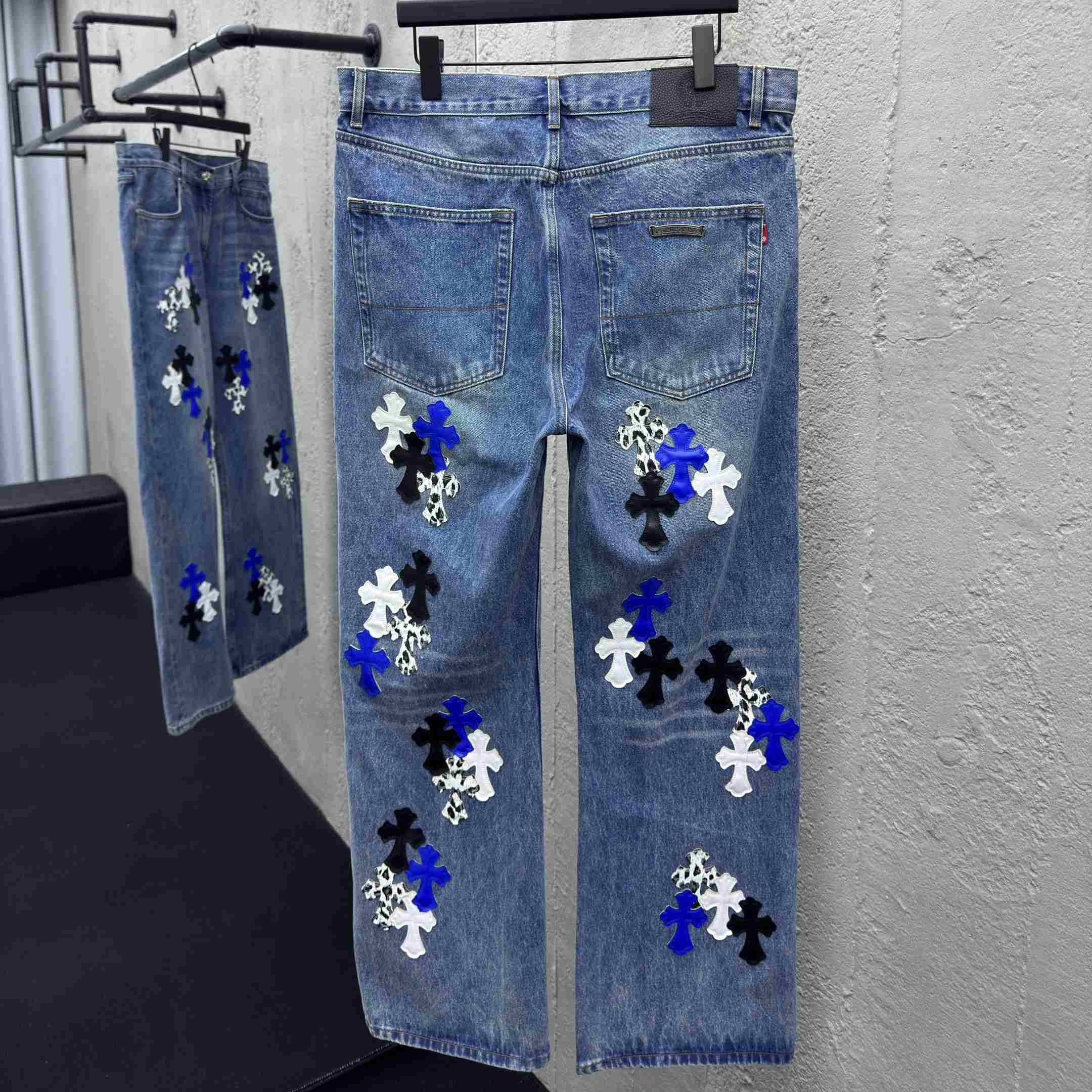 Chrome Hearts Jeans - EUR FASHION