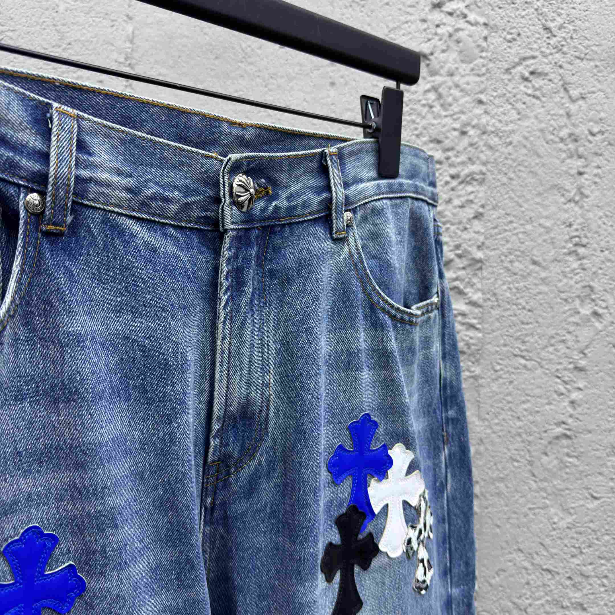 Chrome Hearts Jeans - EUR FASHION