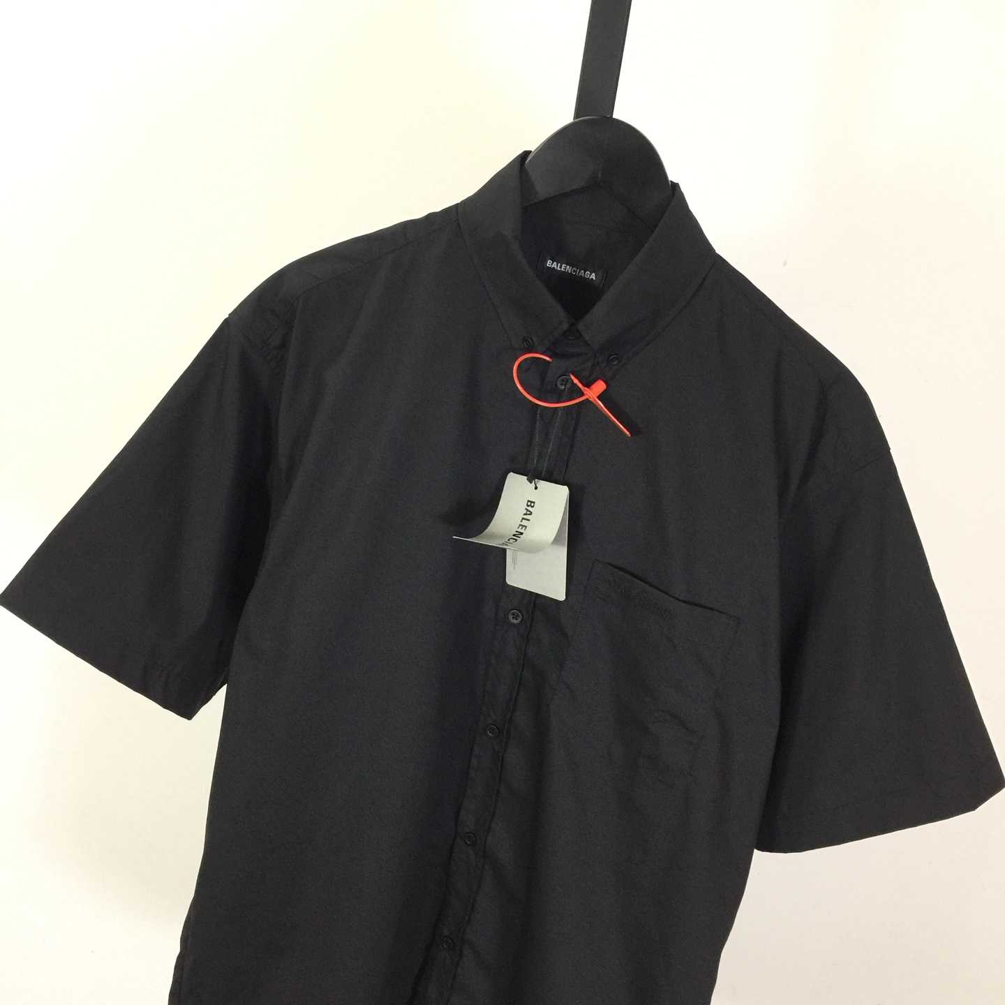 Balenciaga Security Tape Logo  Shirt - EUR FASHION