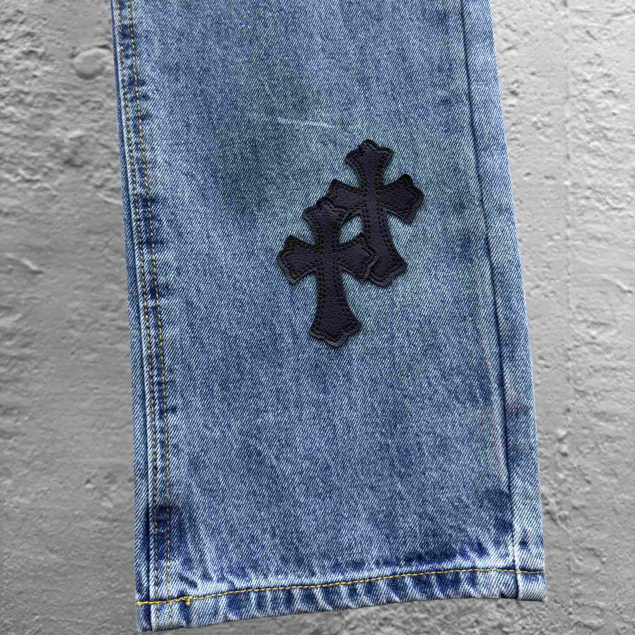 Chrome Hearts Jeans - EUR FASHION