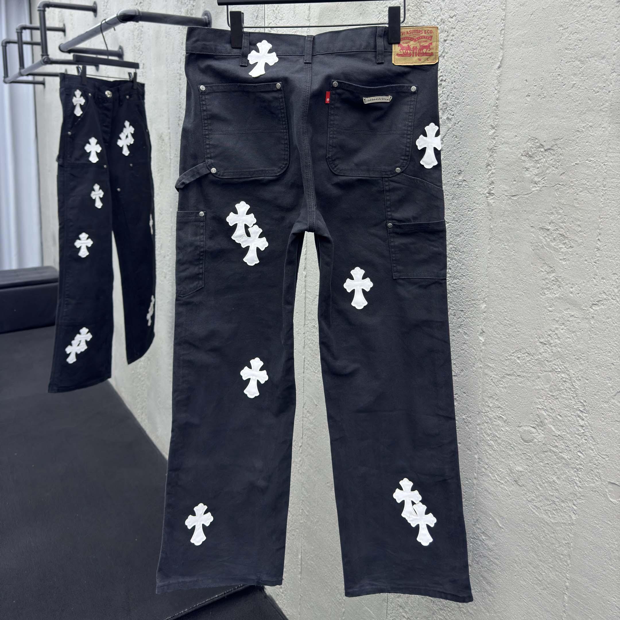 Chrome Hearts Jeans - EUR FASHION