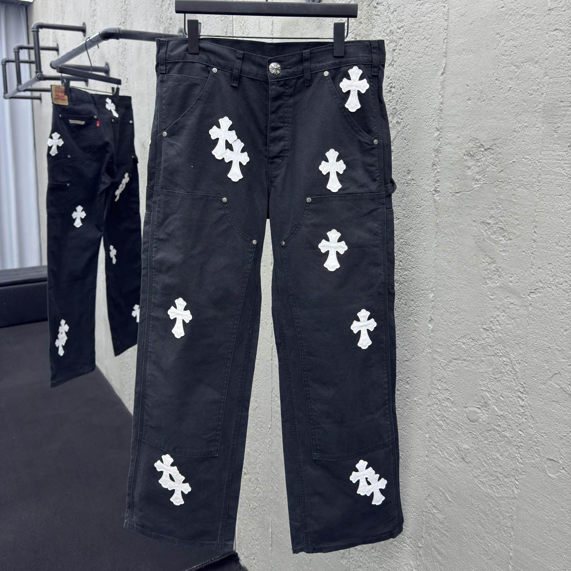 Chrome Hearts Jeans - EUR FASHION