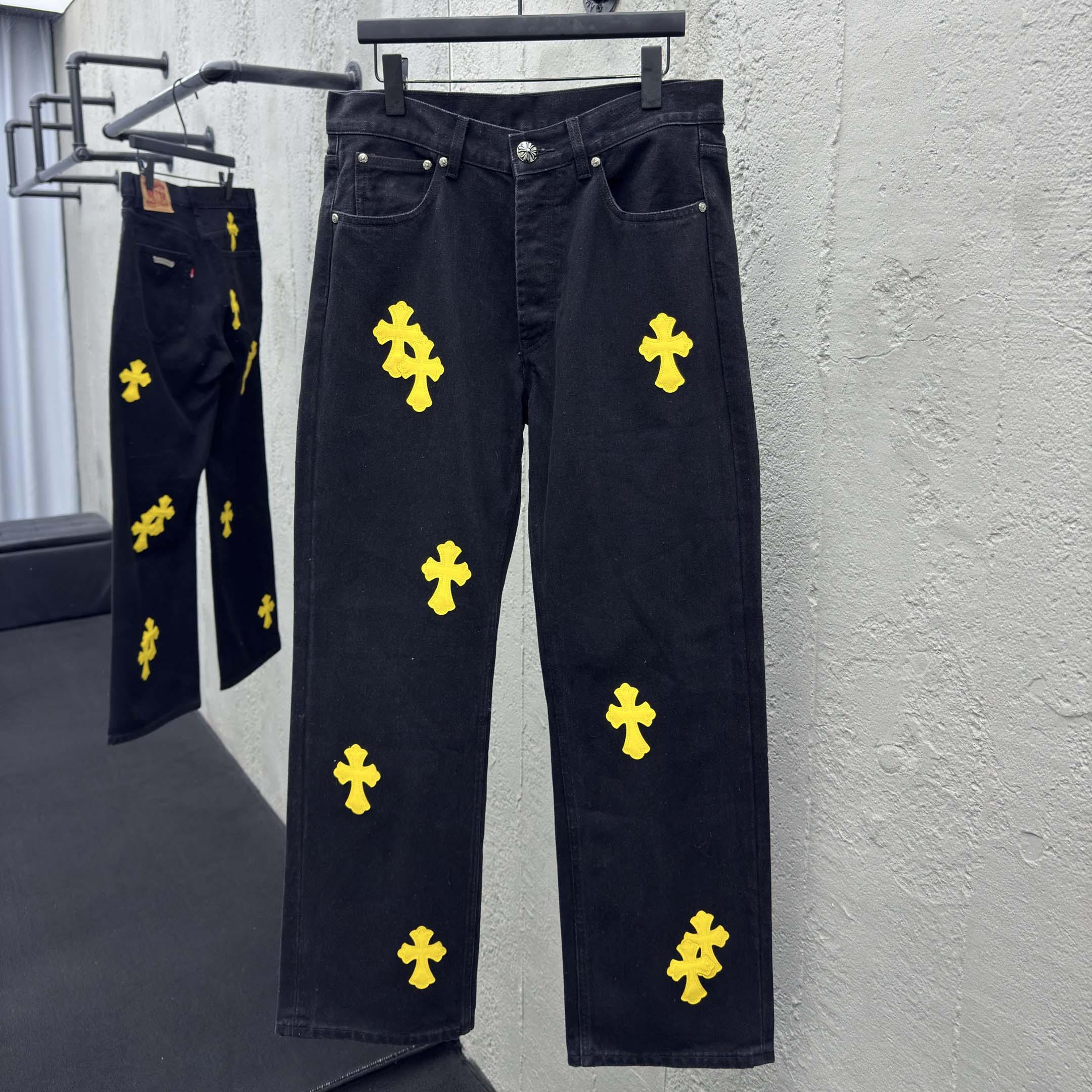 Chrome Hearts Jeans - EUR FASHION