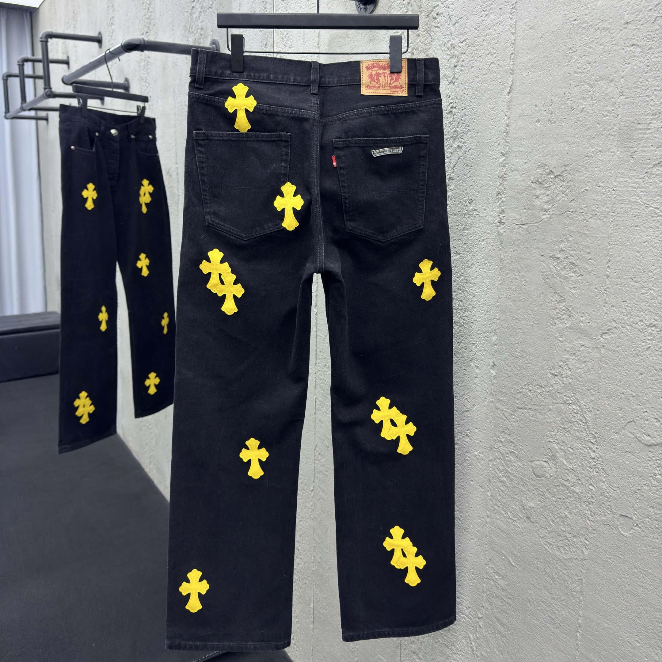 Chrome Hearts Jeans - EUR FASHION