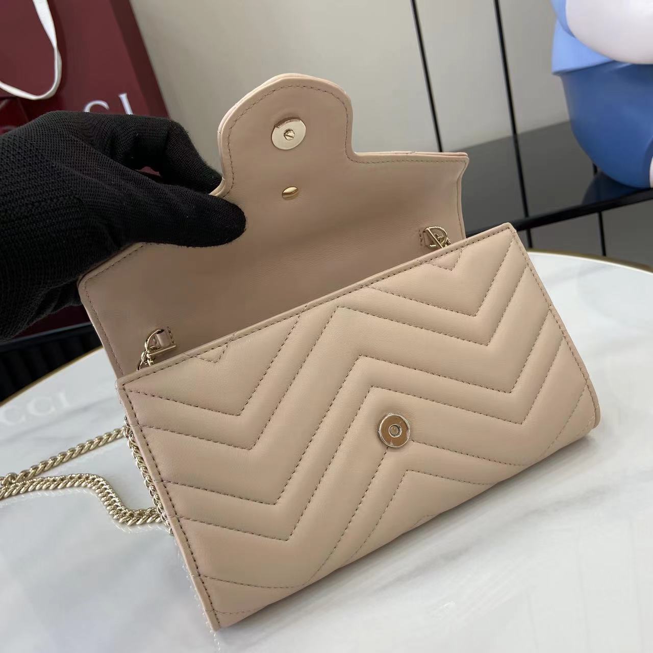 Gucci GG Marmont Wallet On Chain - EUR FASHION