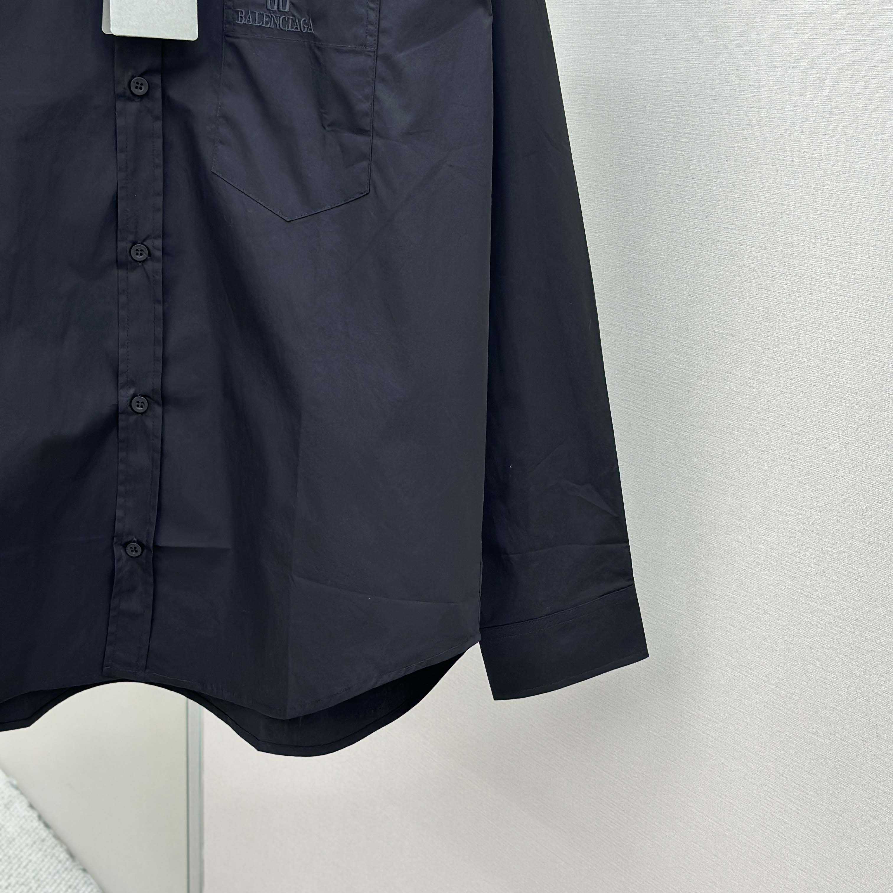 Balenciaga Large Fit Shirt In White Cotton Poplin - EUR FASHION