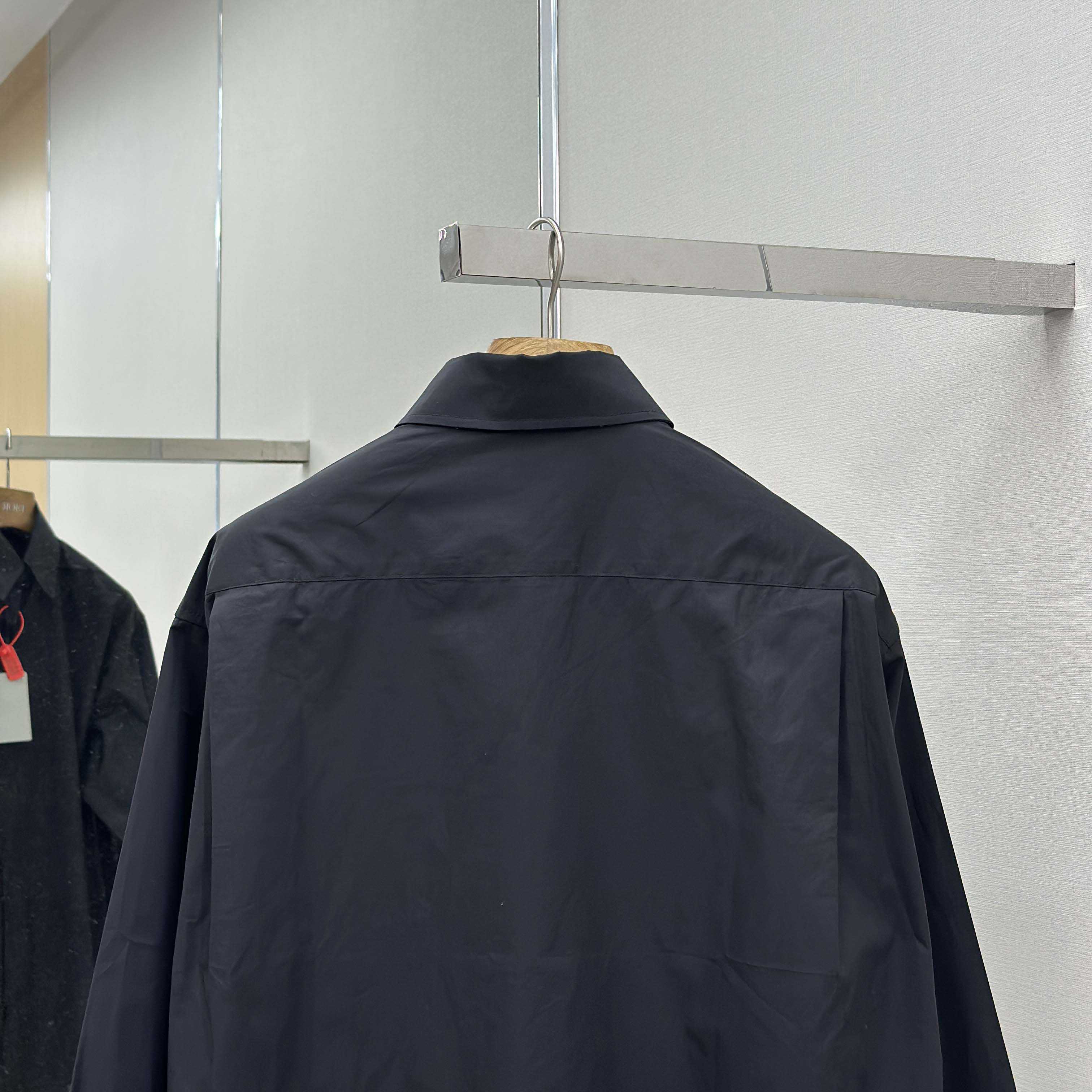Balenciaga Large Fit Shirt In White Cotton Poplin - EUR FASHION