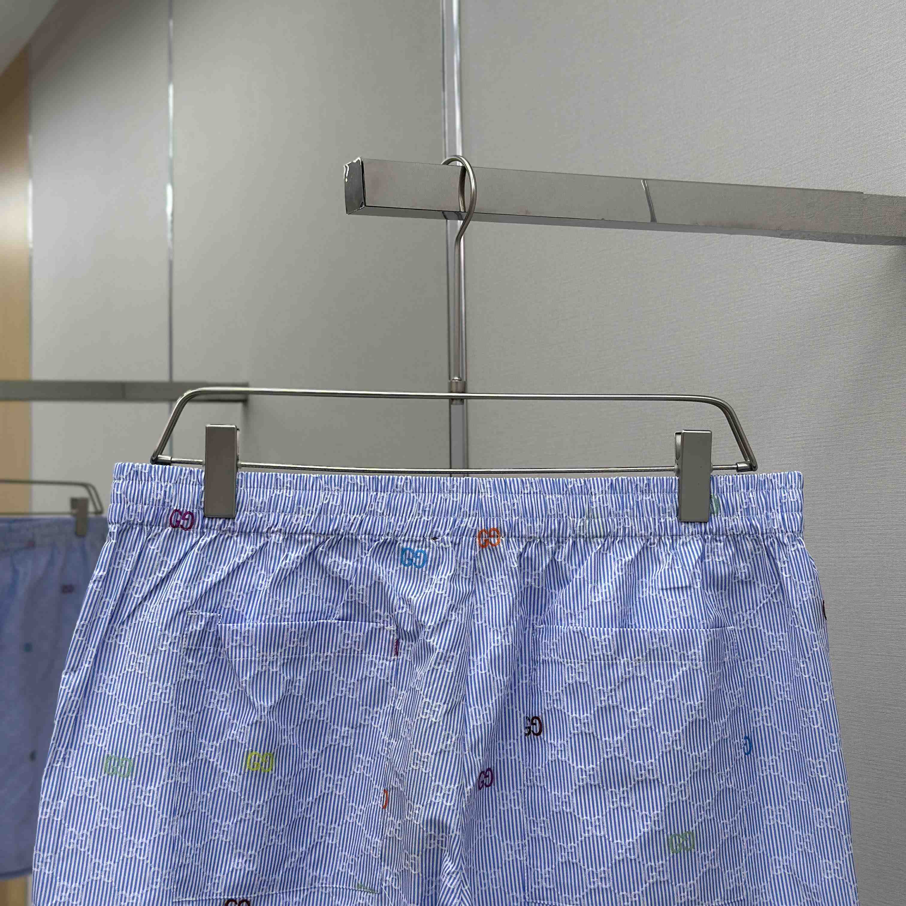 Gucci Striped Cotton Shorts - EUR FASHION