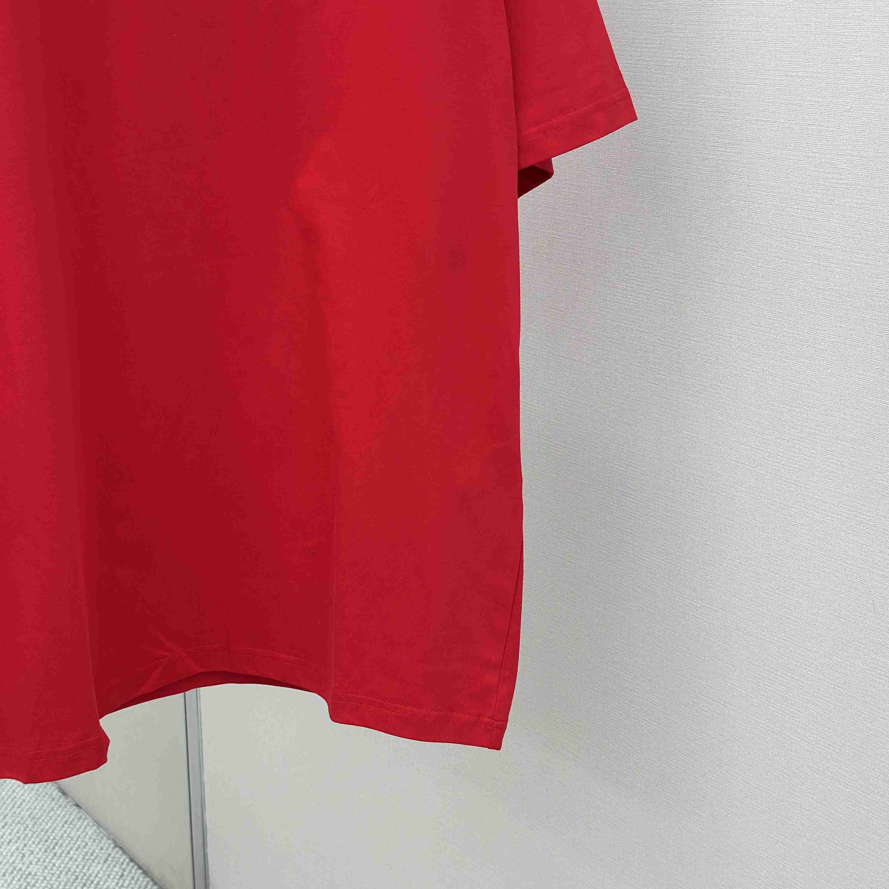 Balenciaga I PUMA Oversized T-Shirt in Red Dry Jersey - EUR FASHION