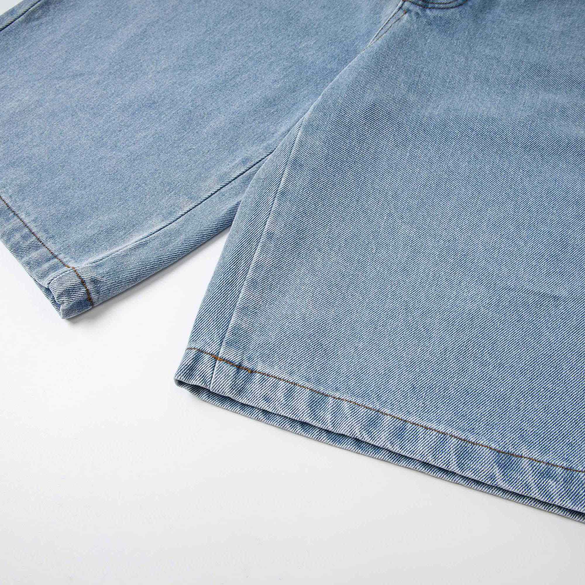Corteiz Alcatraz Baggy Denim Shorts - EUR FASHION