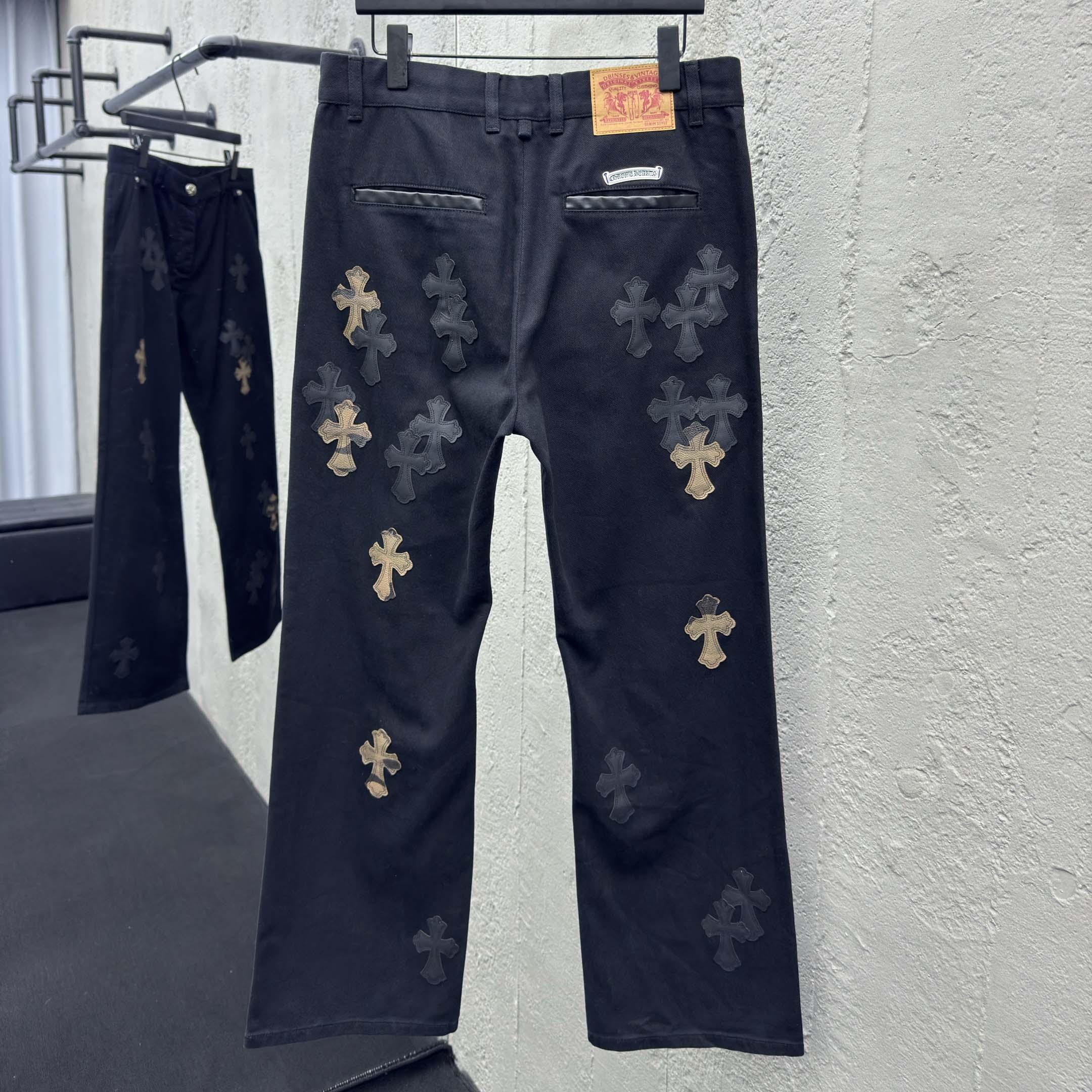 Chrome Hearts Jeans - EUR FASHION