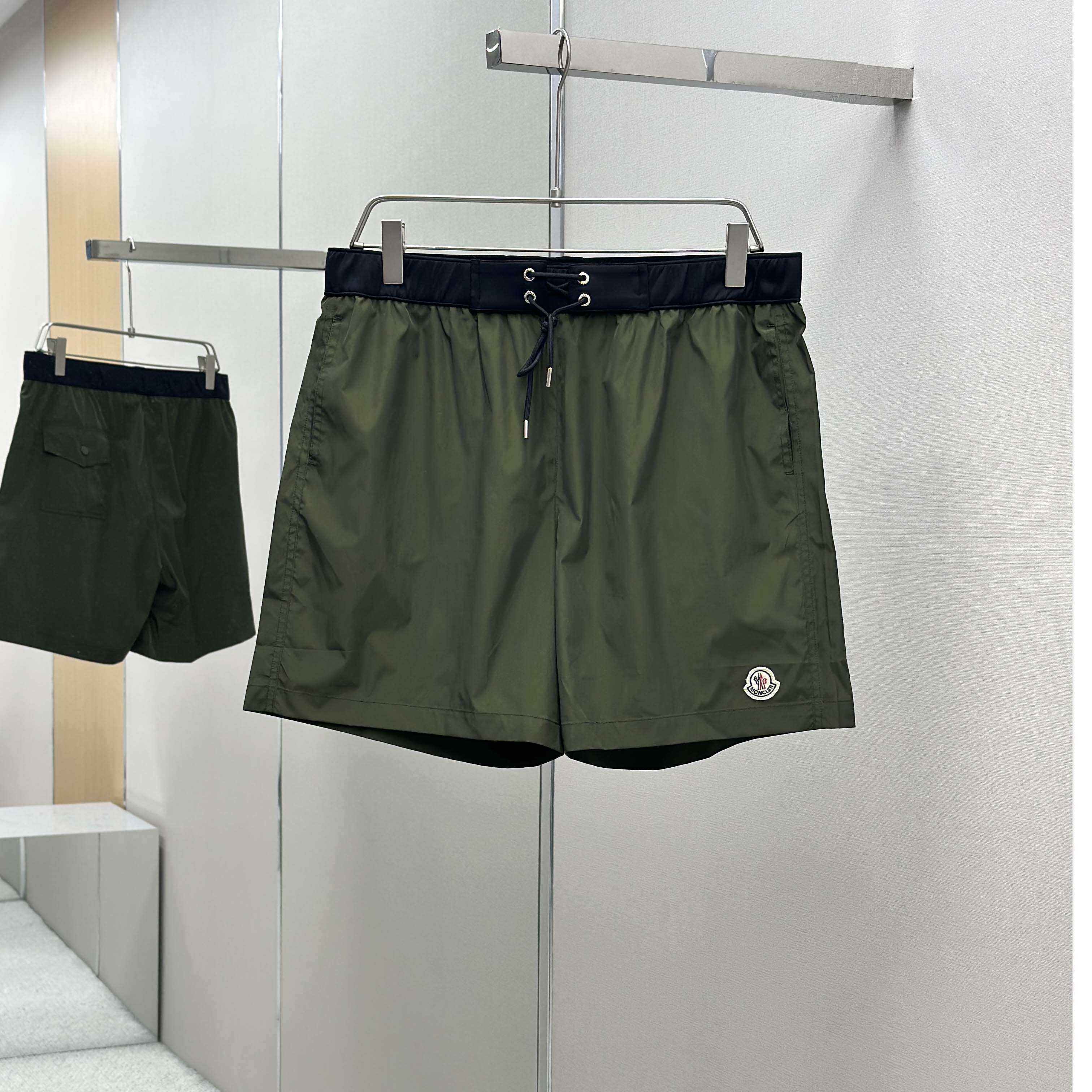 Moncler Logo Patch Swim Shorts - EUR FASHION