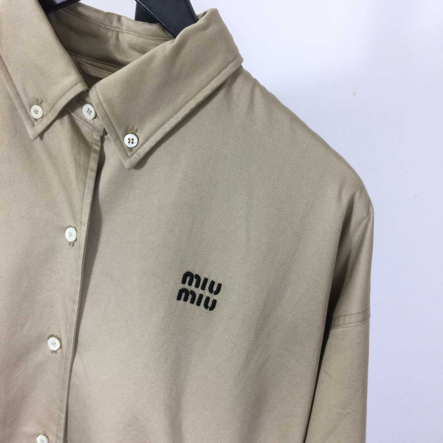 Miu Miu Chino Cloth Blouson Jacket - EUR FASHION