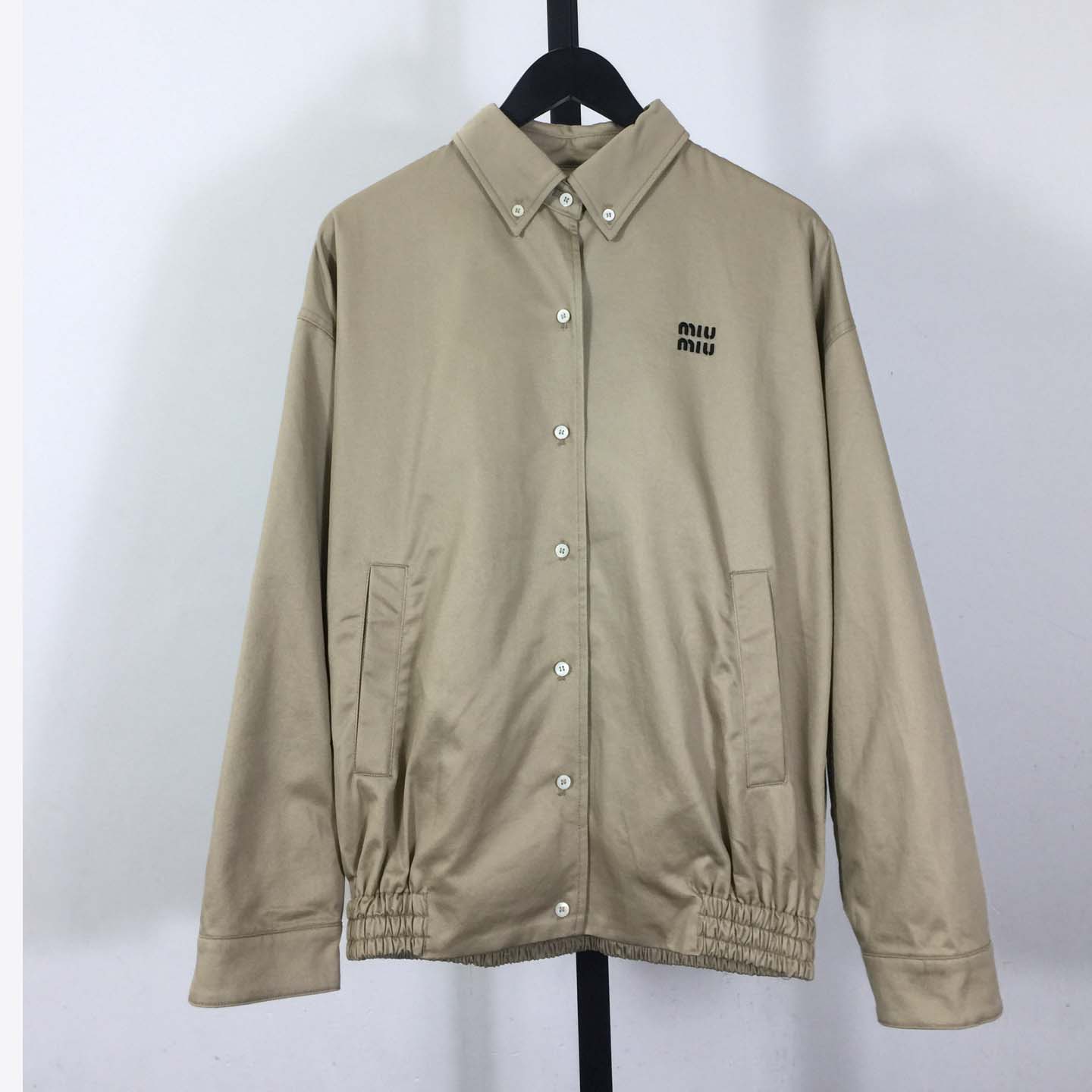 Miu Miu Chino Cloth Blouson Jacket - EUR FASHION