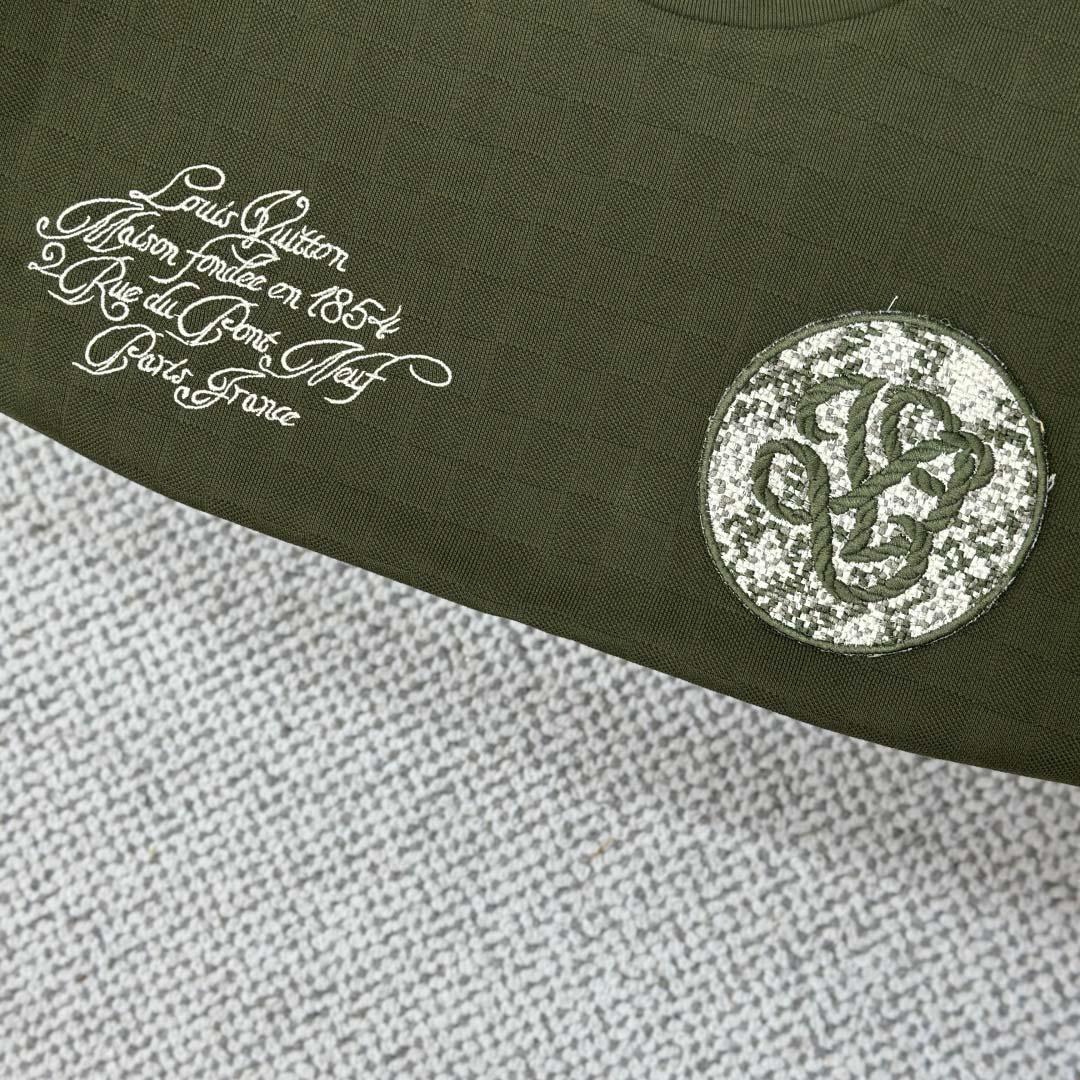 Louis Vuitton Damier Pique T-Shirt   1AGKLH - EUR FASHION