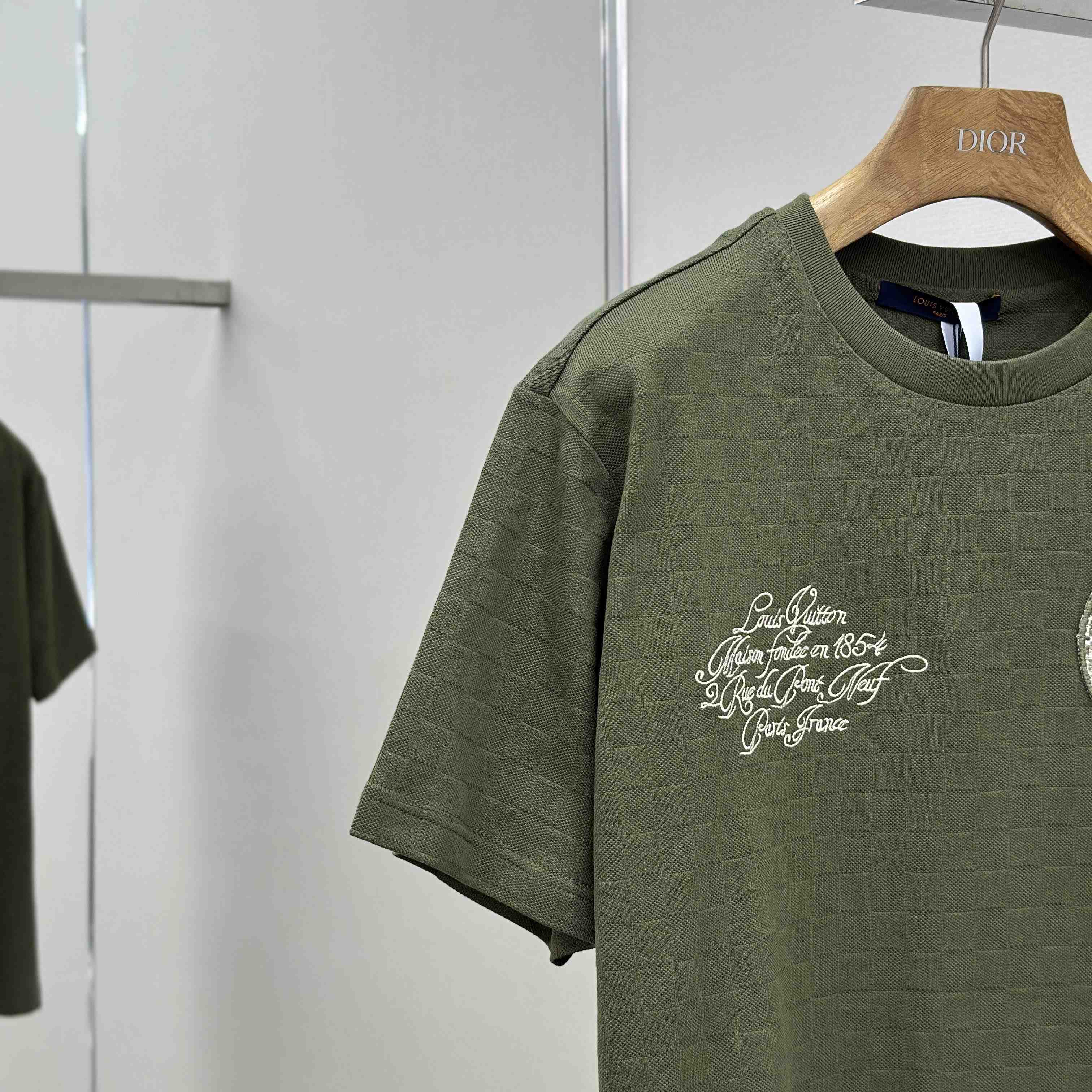 Louis Vuitton Damier Pique T-Shirt   1AGKLH - EUR FASHION