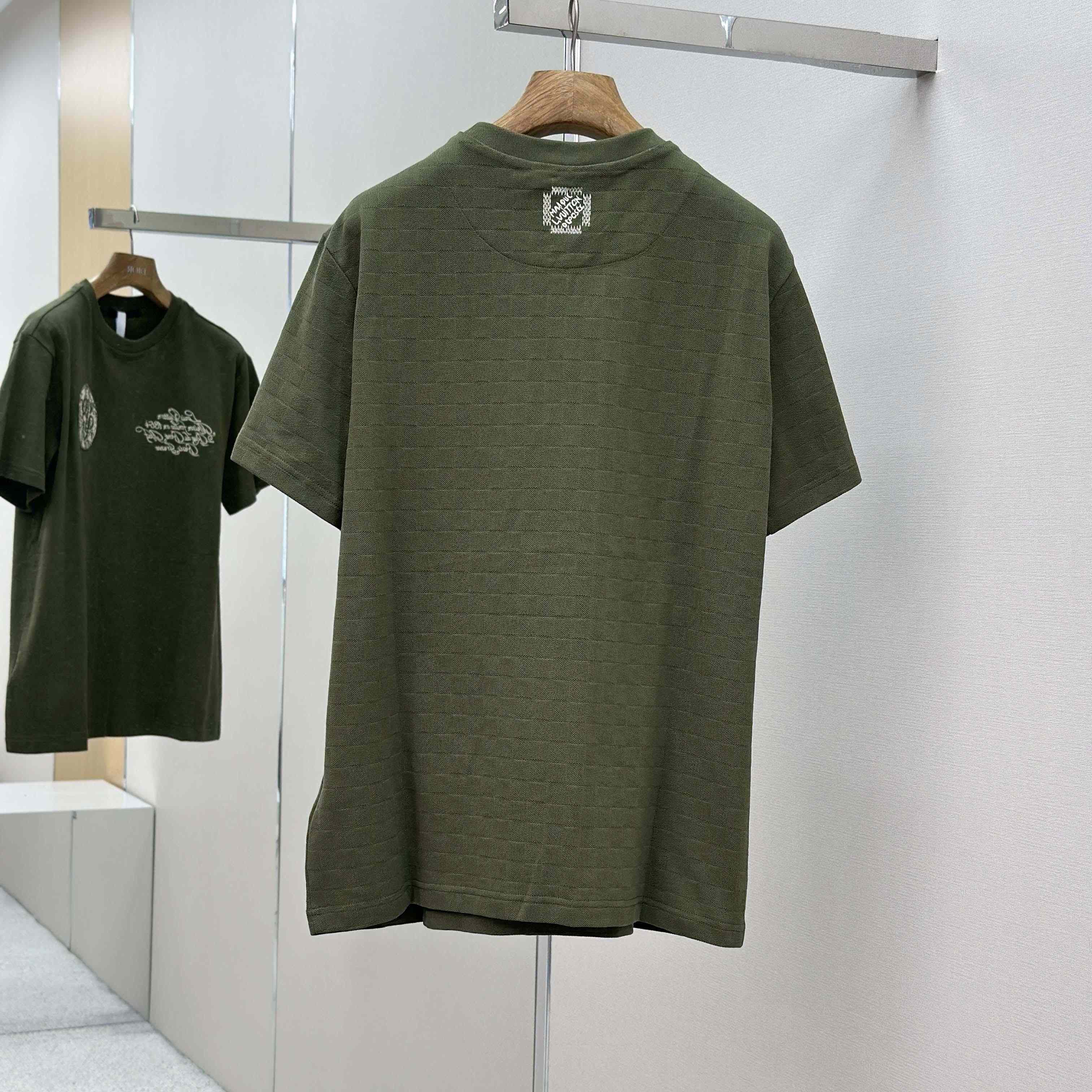 Louis Vuitton Damier Pique T-Shirt   1AGKLH - EUR FASHION