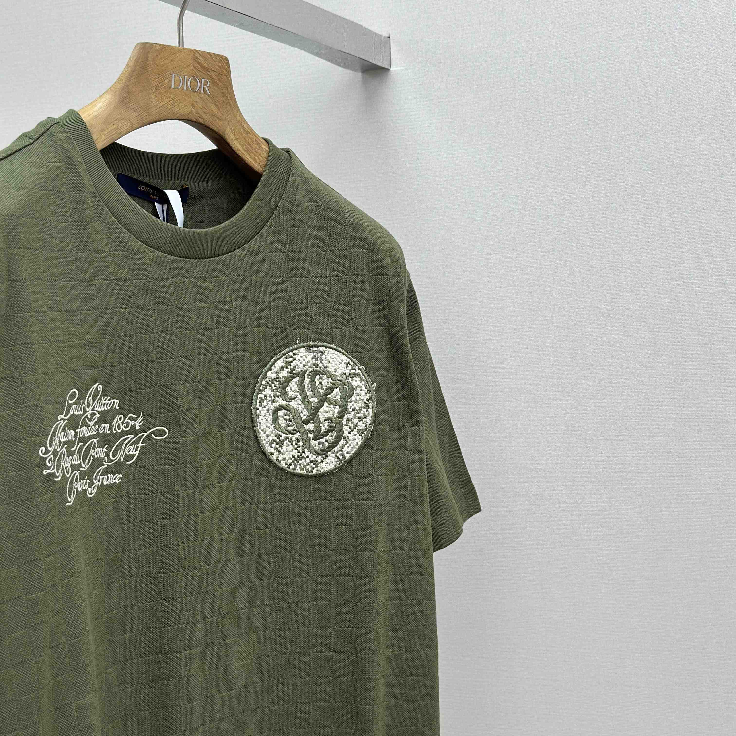 Louis Vuitton Damier Pique T-Shirt   1AGKLH - EUR FASHION