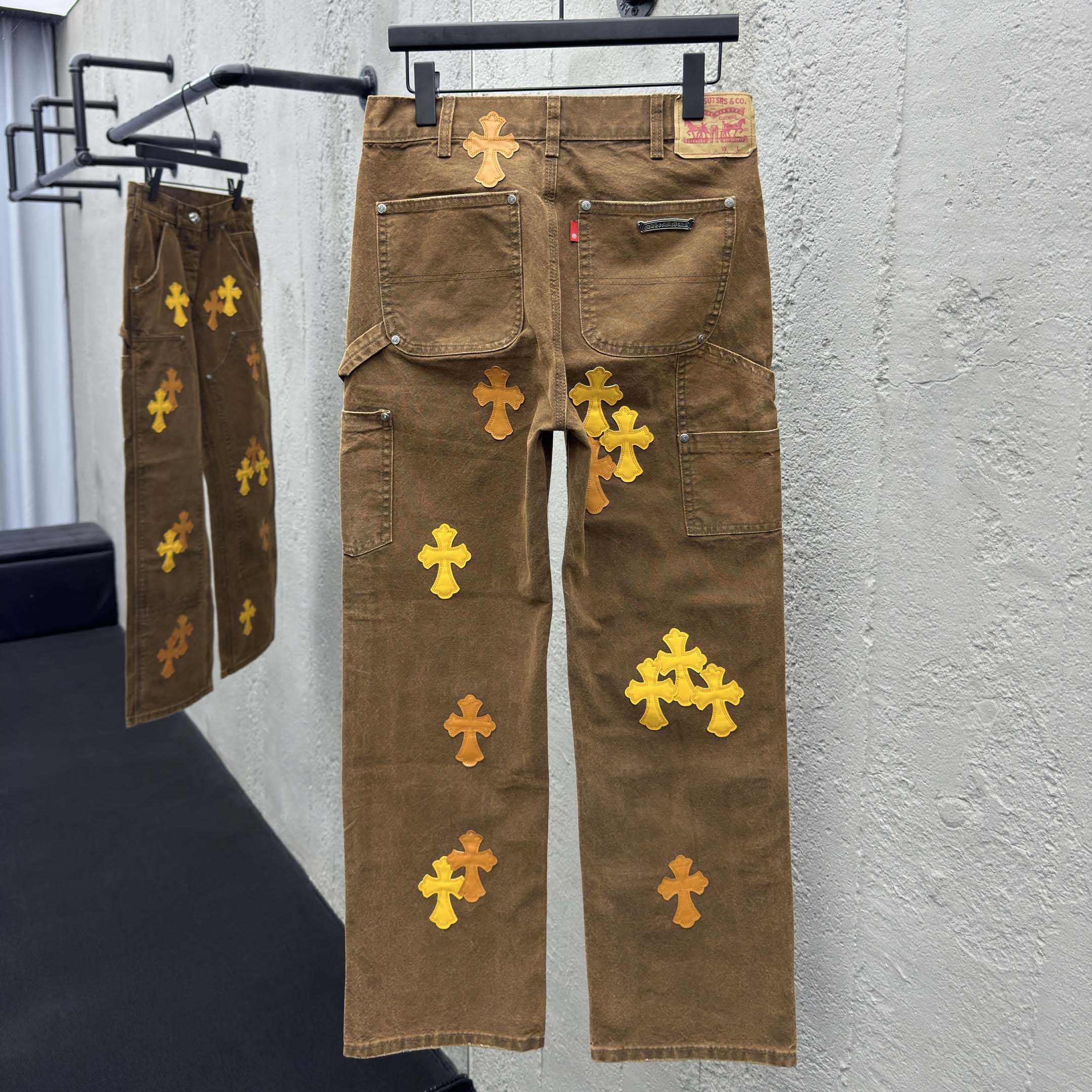 Chrome Hearts Cross Jeans - EUR FASHION