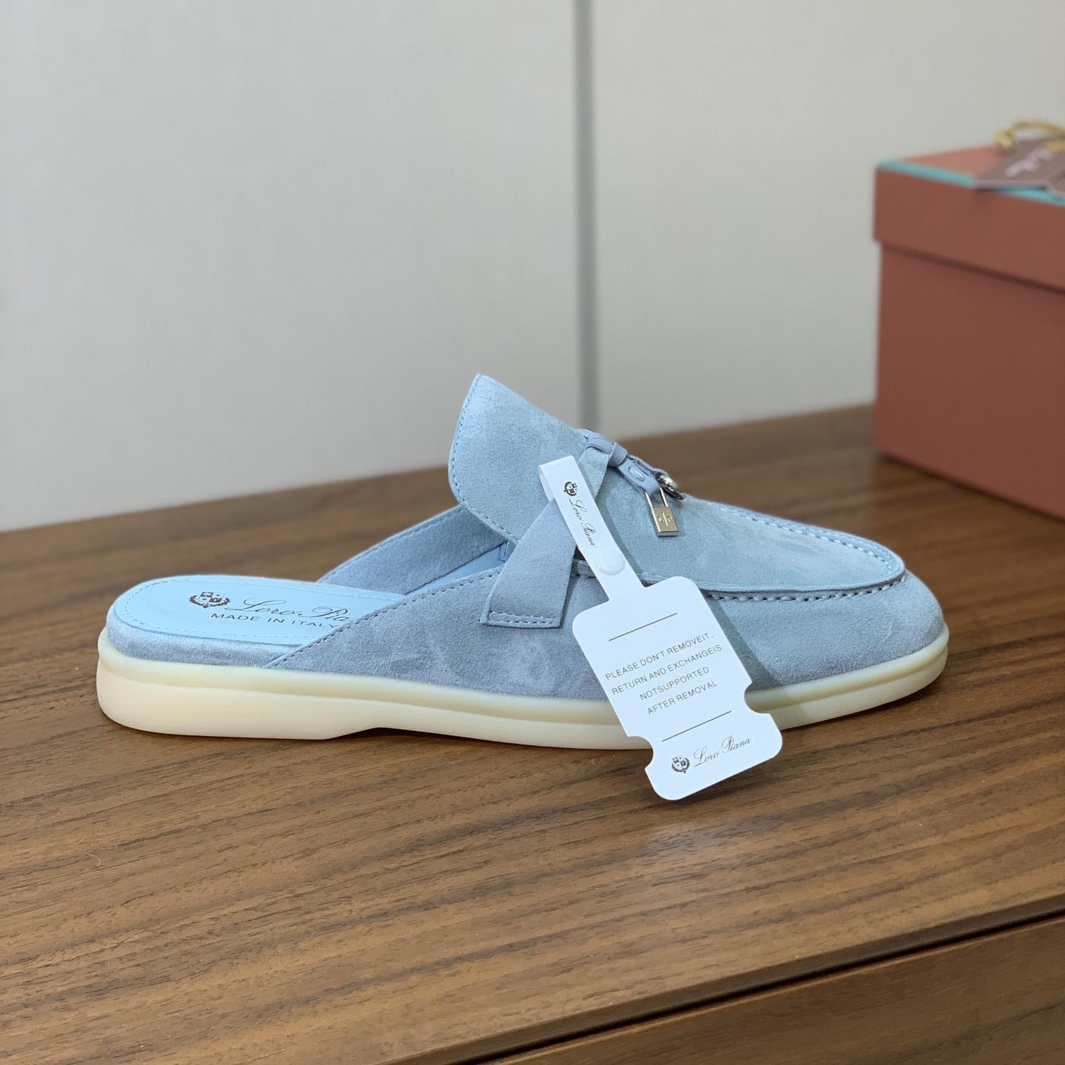Loro Piana Charms Walk Babouche Loafer  - EUR FASHION