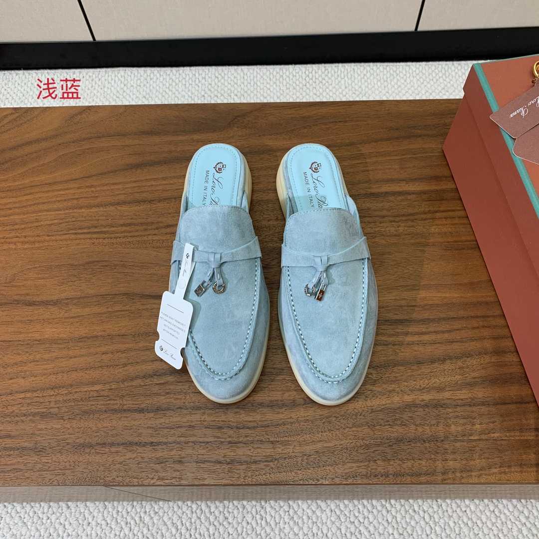 Loro Piana Charms Walk Babouche Loafer  - EUR FASHION