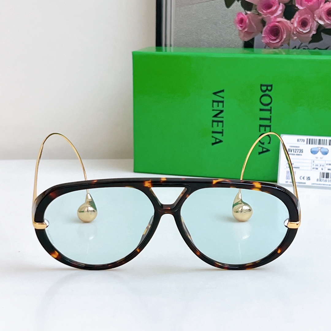 Bottega Veneta Drop Aviator Sunglasses  BV1273S - EUR FASHION