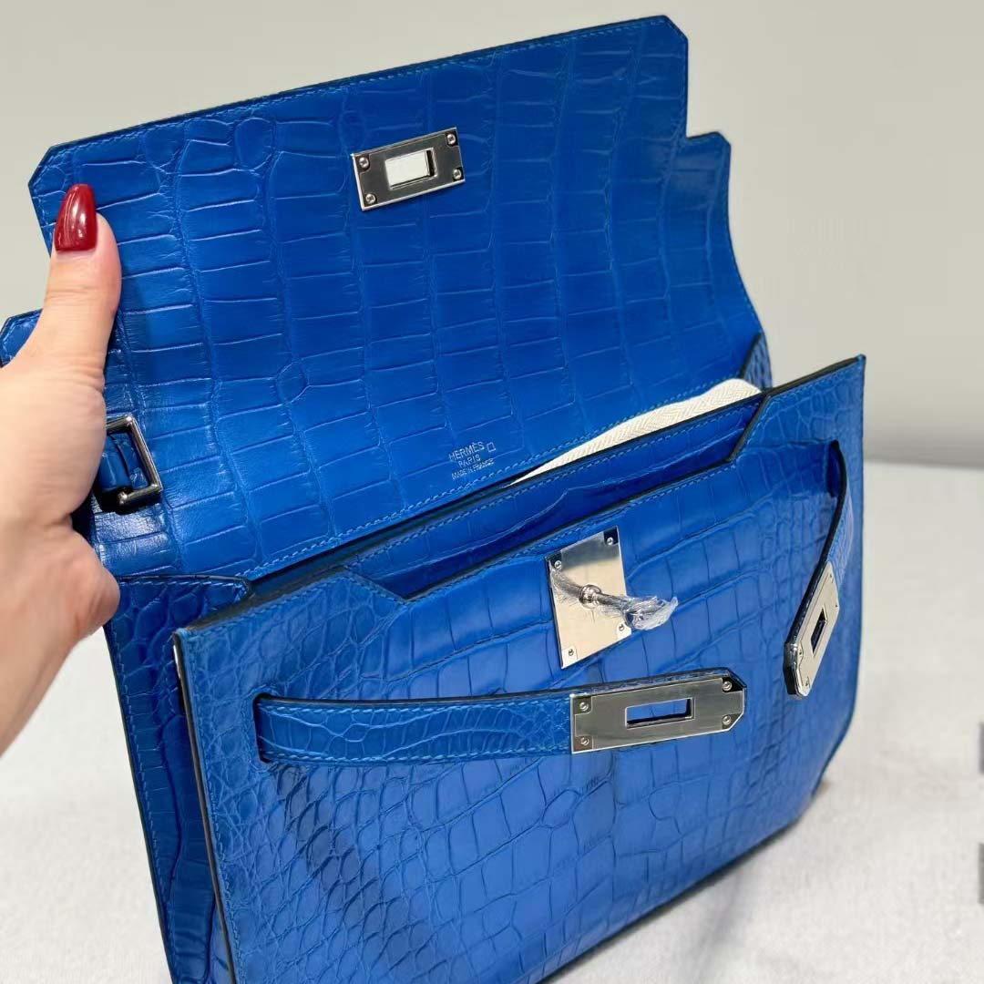 Hermes Kelly Depeche Malachite 25cm - EUR FASHION