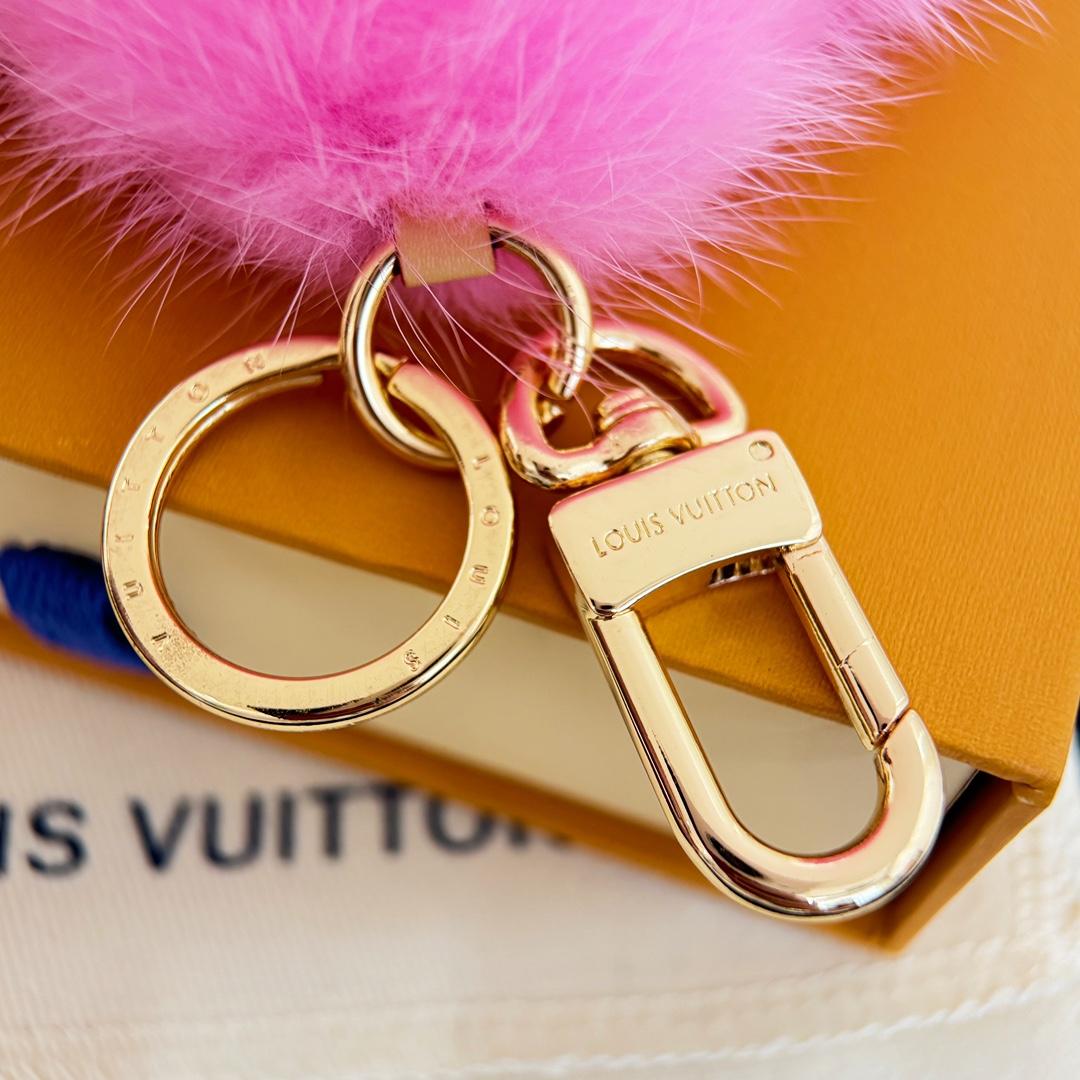 Louis Vuitton Vivienne Fur Key Holder   M01447 - EUR FASHION