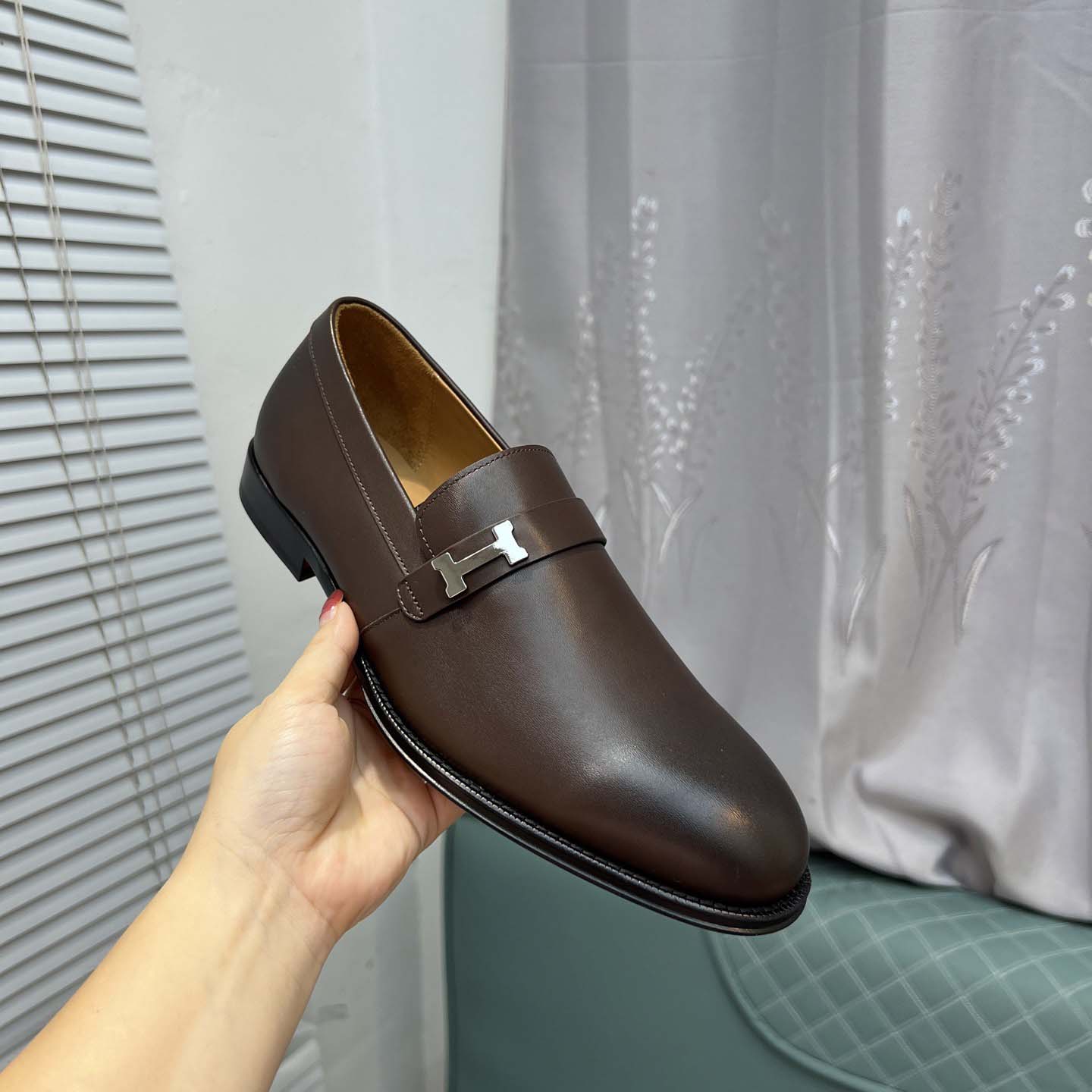 Hermes Leather Loafers  - EUR FASHION