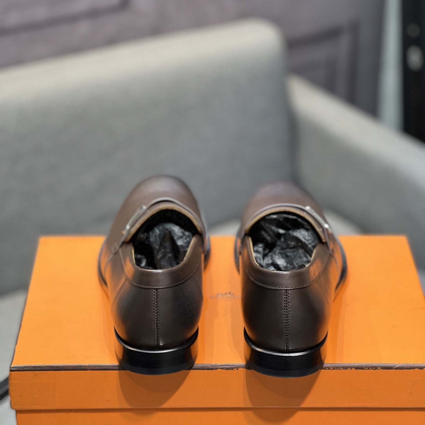 Hermes Leather Loafers  - EUR FASHION