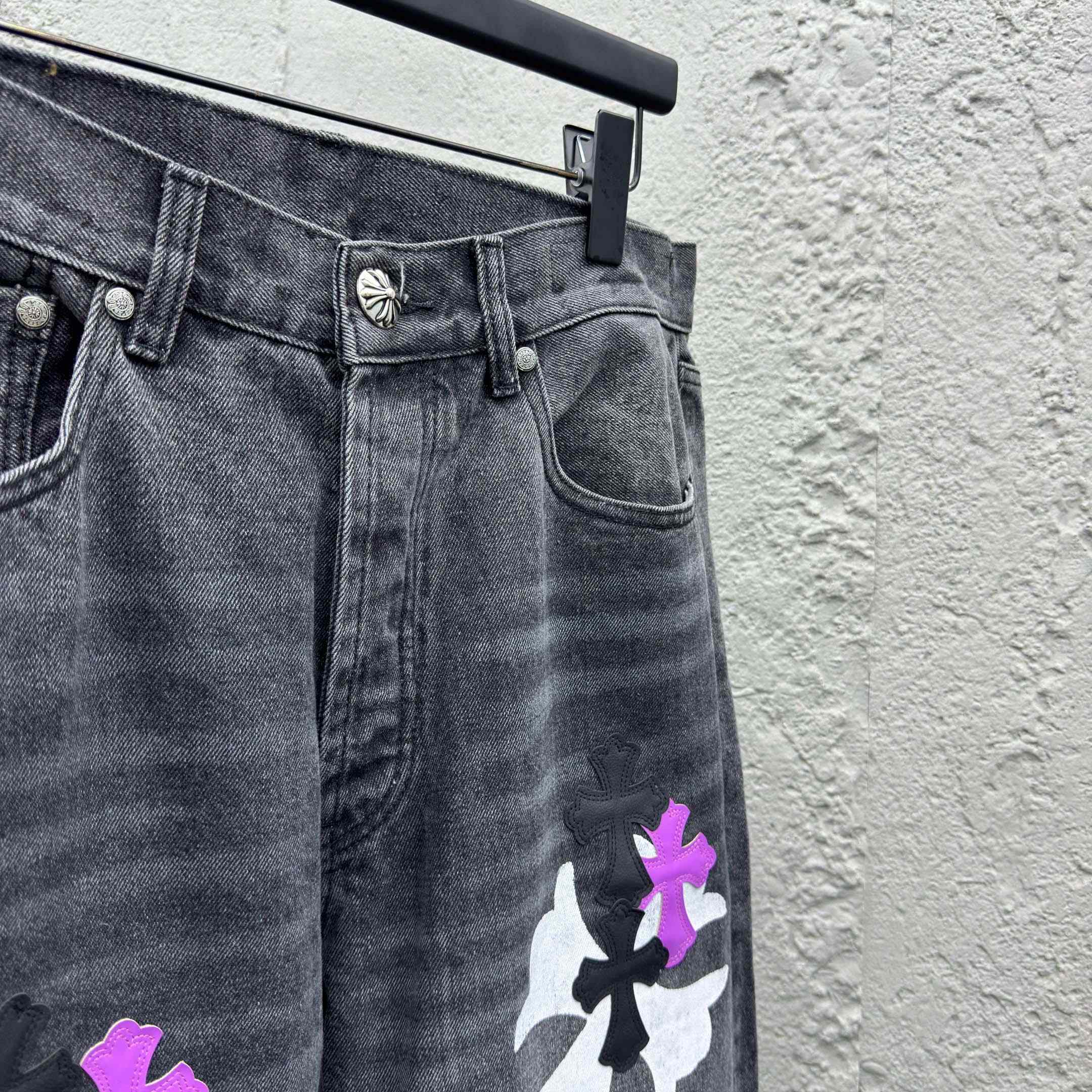 Chrome Hearts Cross Jeans - EUR FASHION