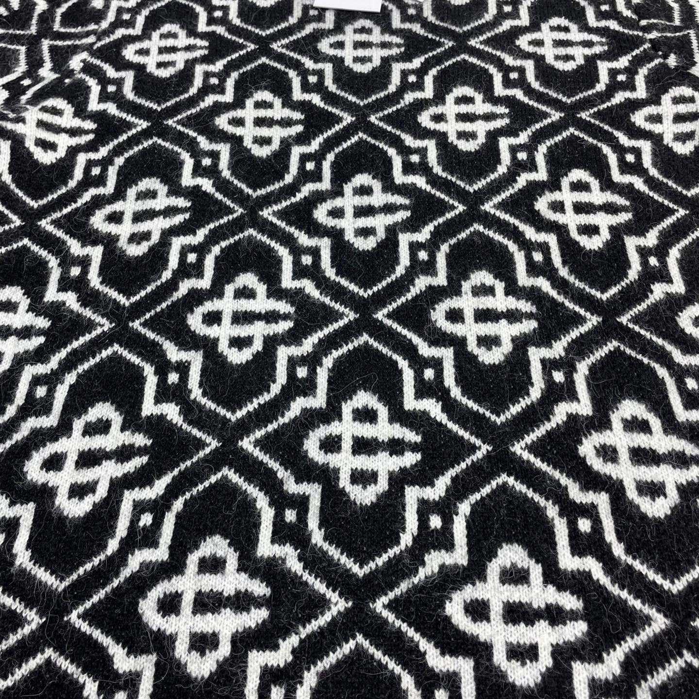 Casablanca Monogram-pattern Knitted Sweater - EUR FASHION