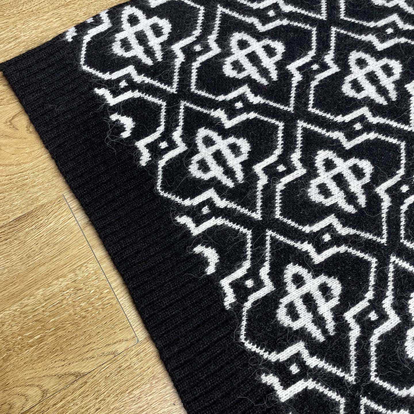 Casablanca Monogram-pattern Knitted Sweater - EUR FASHION