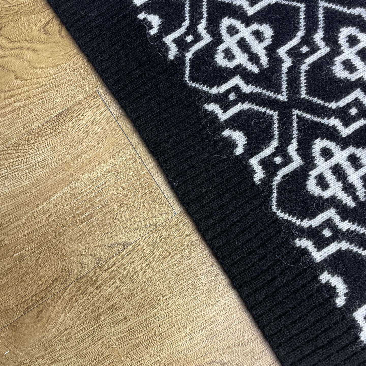 Casablanca Monogram-pattern Knitted Sweater - EUR FASHION