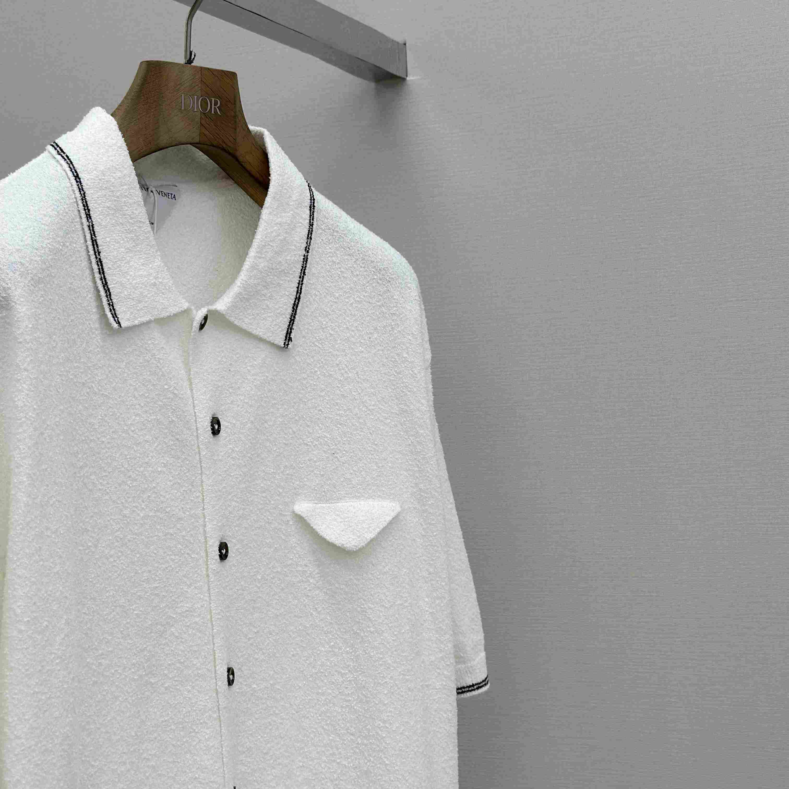 Bottega Veneta Cotton Bouclé Shirt - EUR FASHION