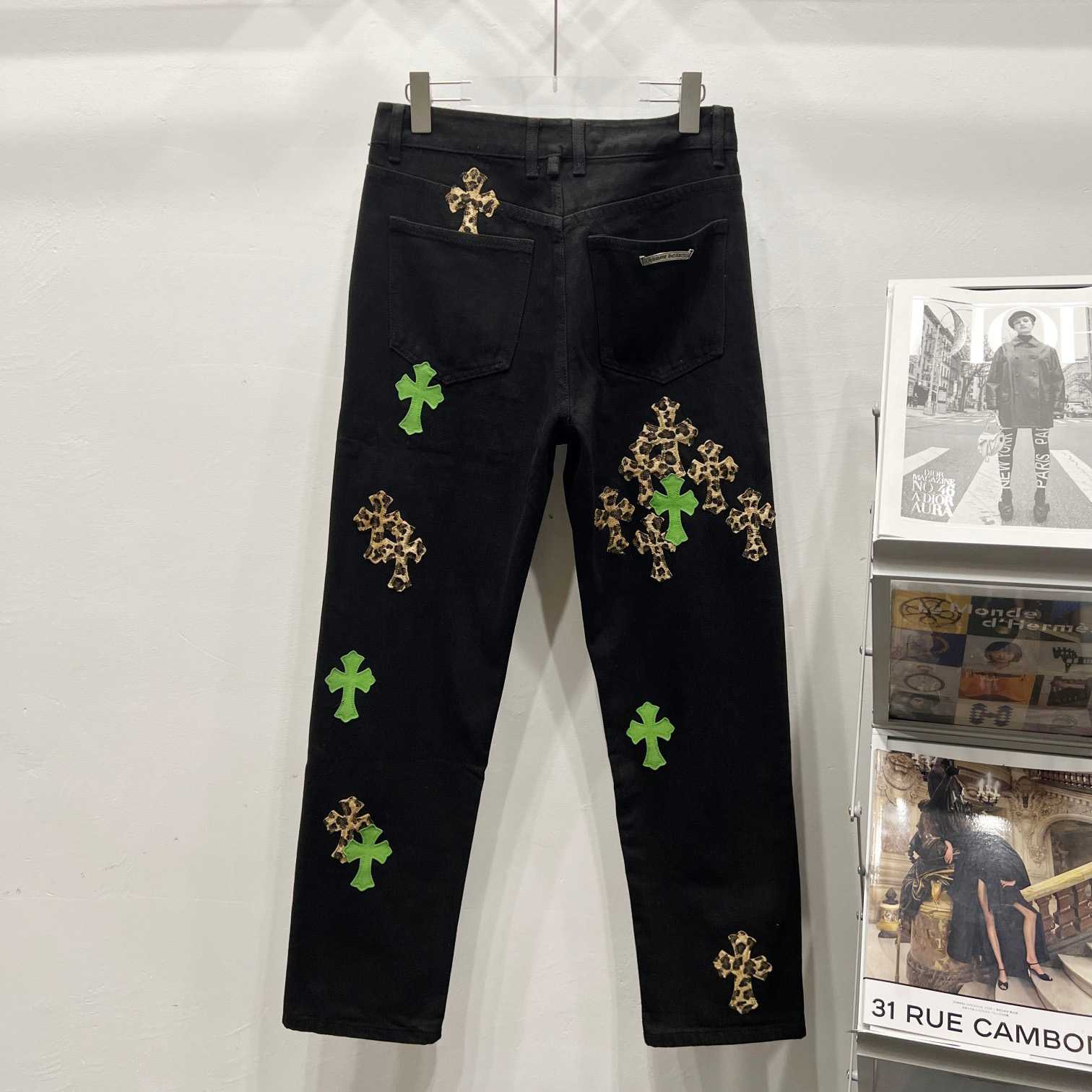 Chrome Hearts Cross Jeans - EUR FASHION