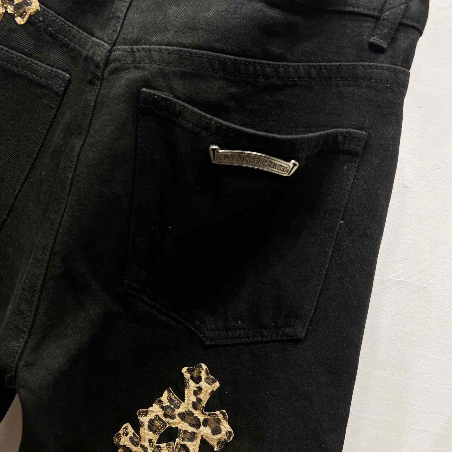 Chrome Hearts Cross Jeans - EUR FASHION