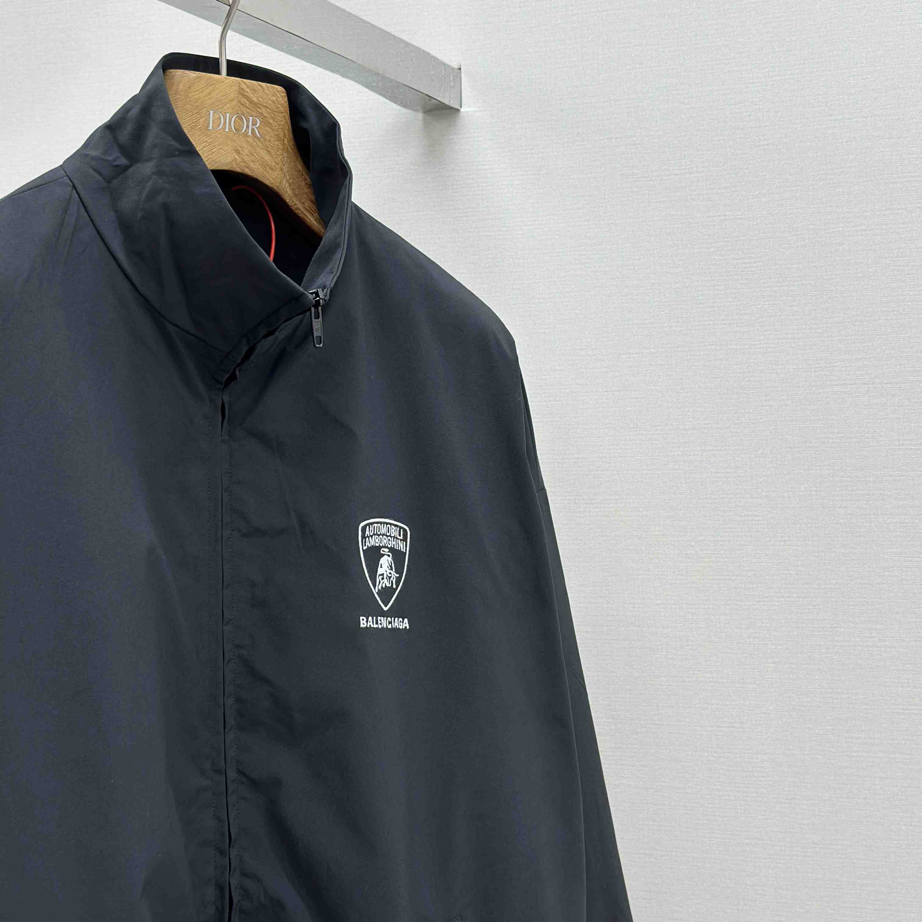 Balenciaga x Automobili Lamborghini Logo-embroidered Track Jacket - EUR FASHION