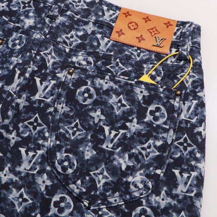 Louis Vuitton Monogram Denim Pants - EUR FASHION