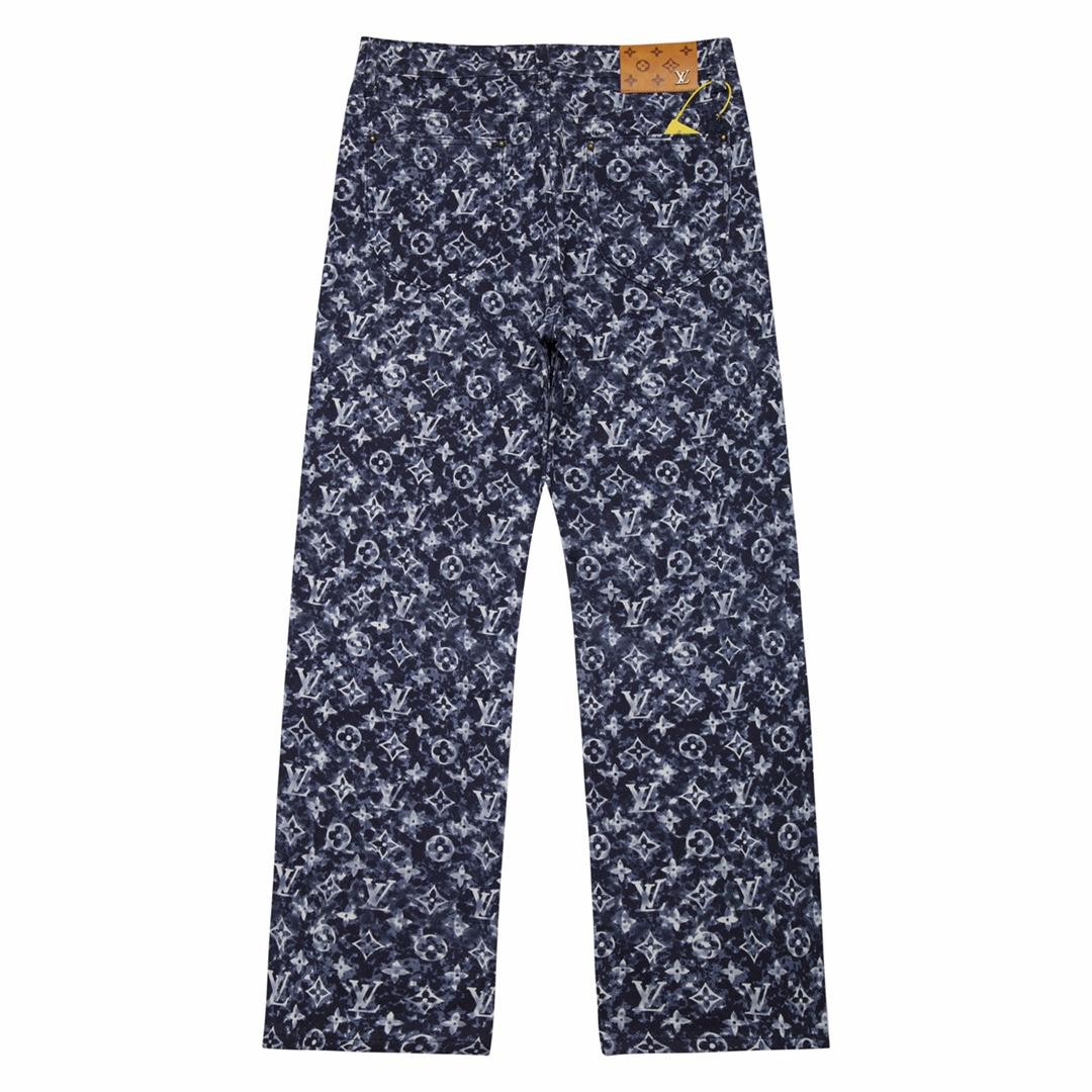 Louis Vuitton Monogram Denim Pants - EUR FASHION