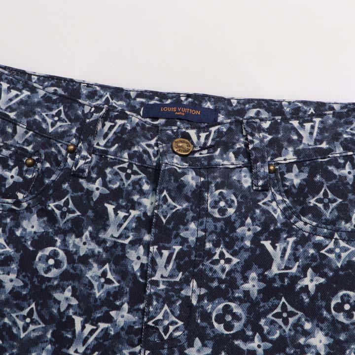 Louis Vuitton Monogram Denim Pants - EUR FASHION