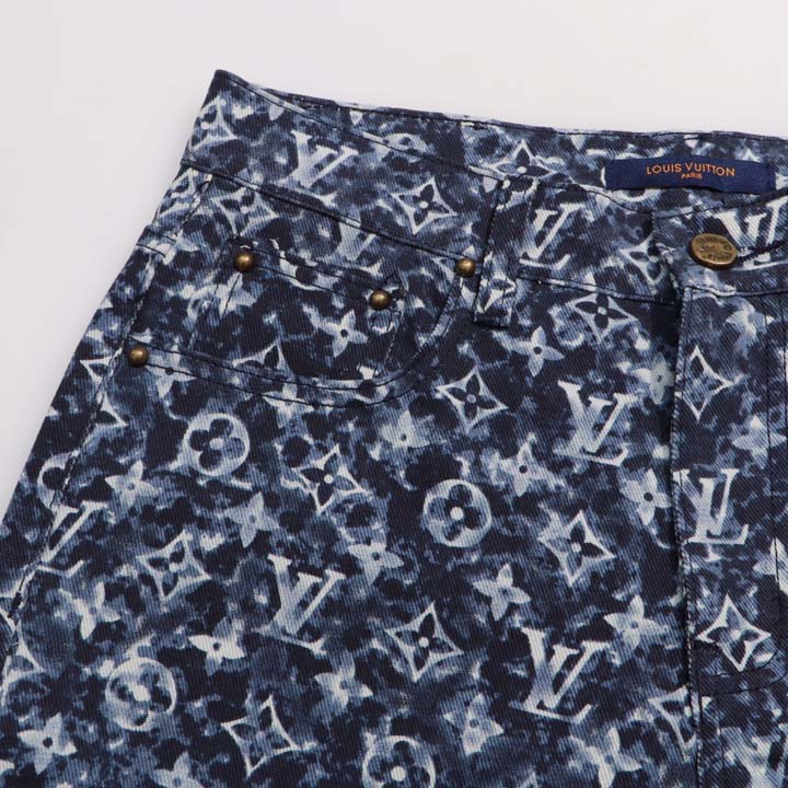 Louis Vuitton Monogram Denim Pants - EUR FASHION
