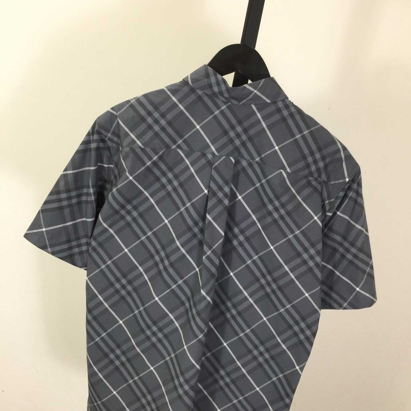 Burberry Men's Check cotton shirt - EUR FASHION