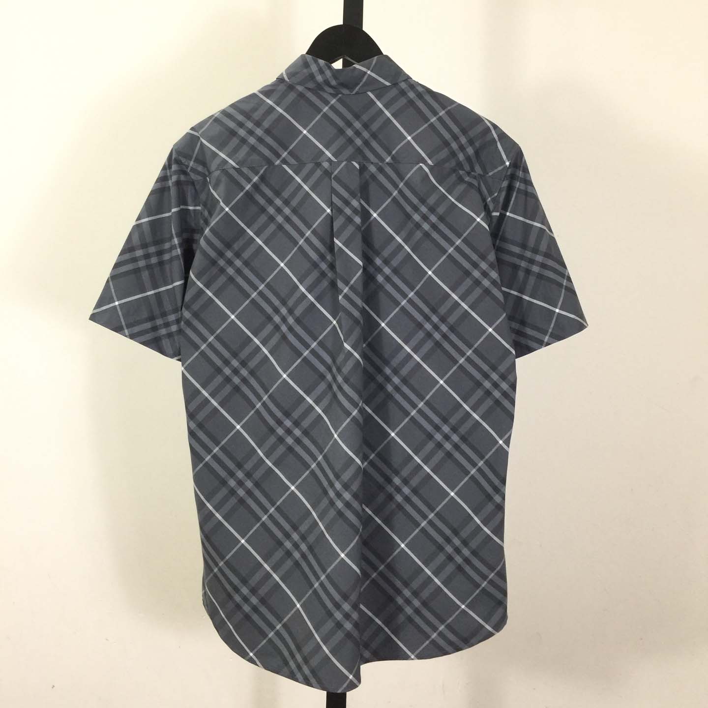 Burberry Men's Check cotton shirt - EUR FASHION