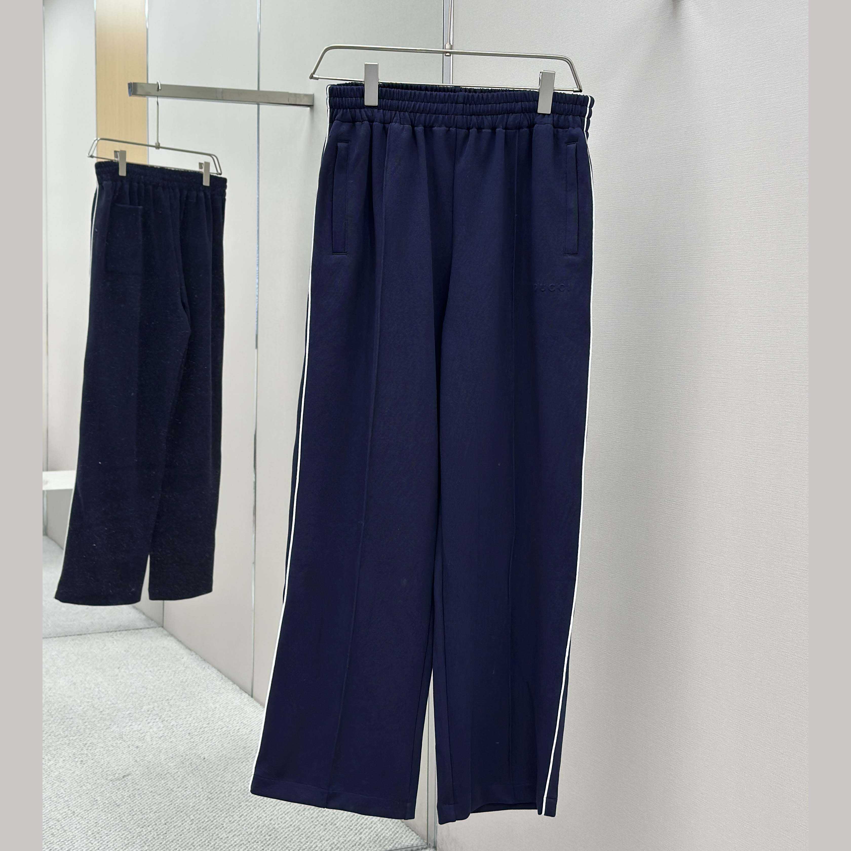 Gucci Technical Jersey Pant With Embossed Logo - EUR FASHION