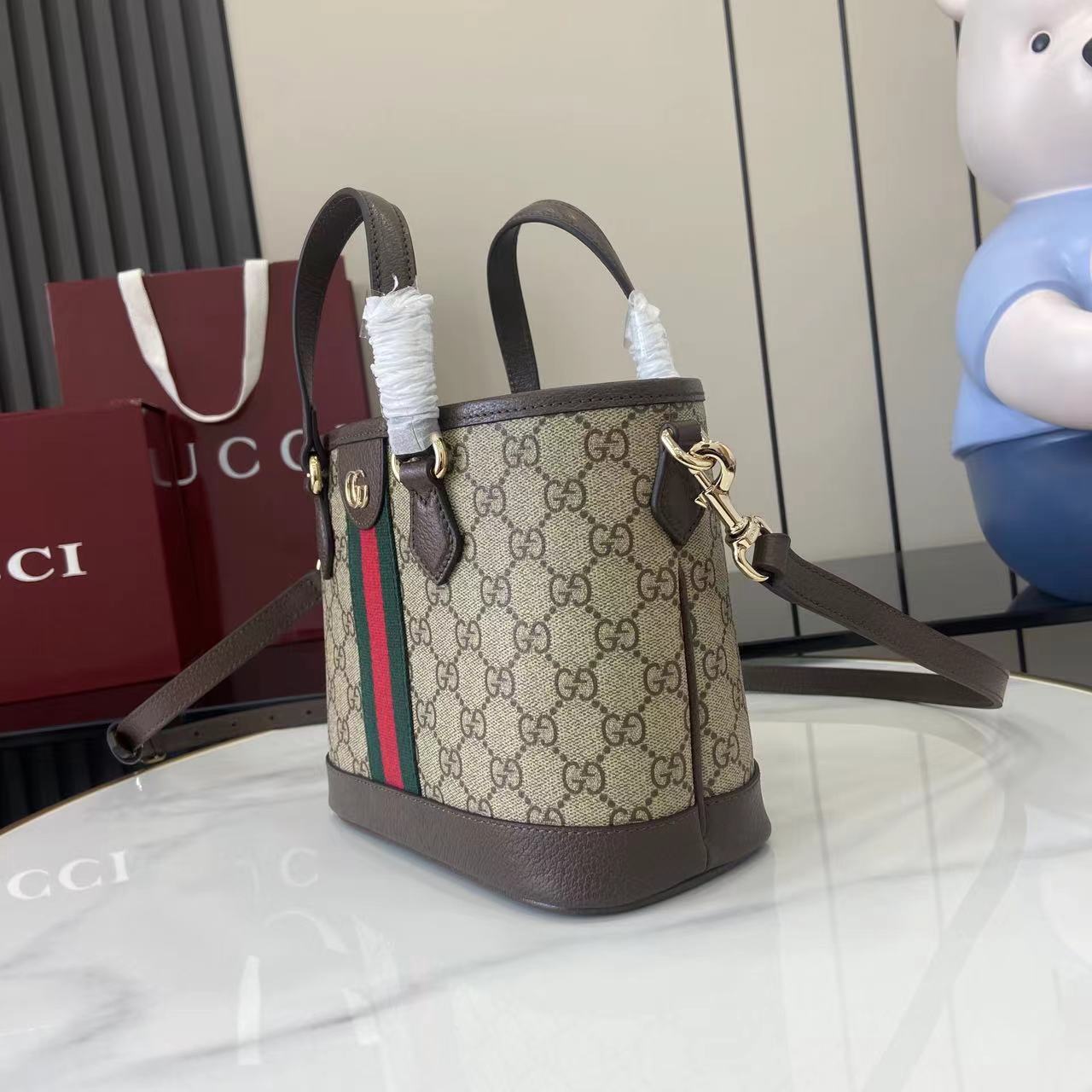 Gucci Ophidia Small Tote Bag - EUR FASHION