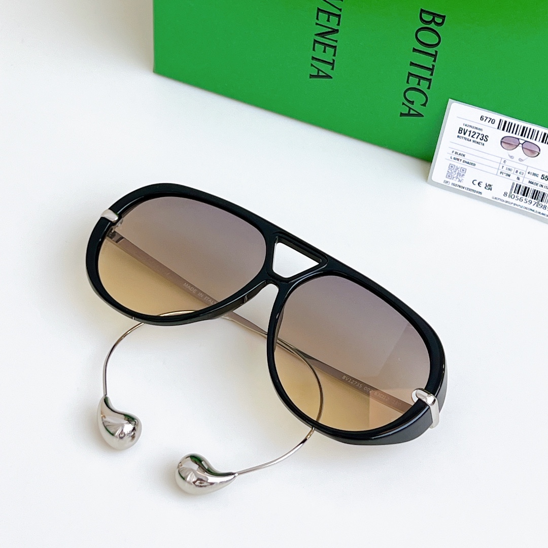 Bottega Veneta Drop Aviator Sunglasses  BV1273S - EUR FASHION