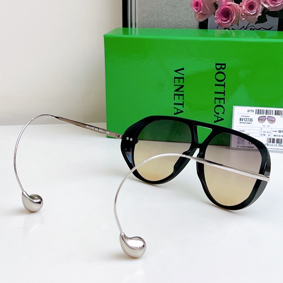 Bottega Veneta Drop Aviator Sunglasses  BV1273S - EUR FASHION