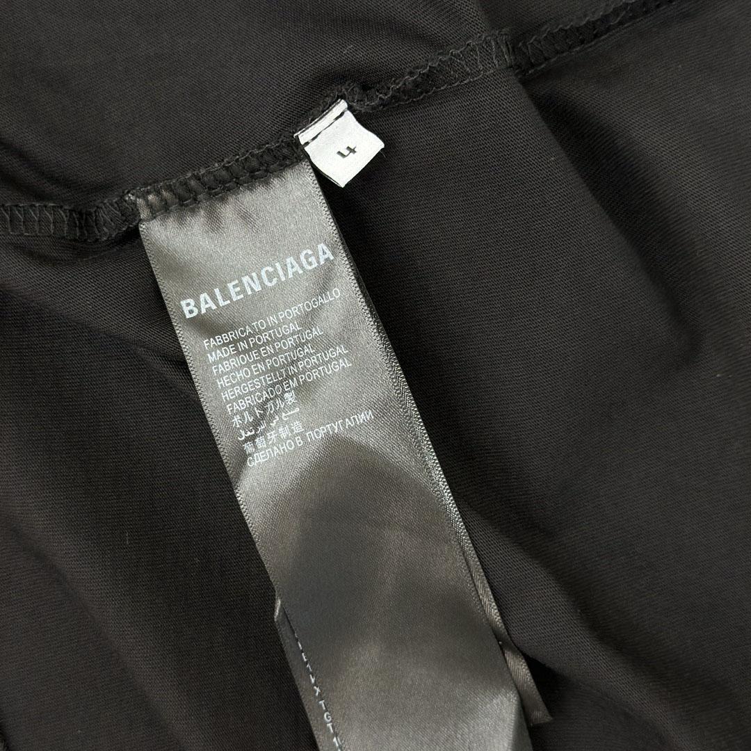 Balenciaga I PUMA Oversized T-Shirt in faded washed black dry jersey - EUR FASHION